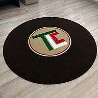Doormat with Brand Logo Moquette Mosaic